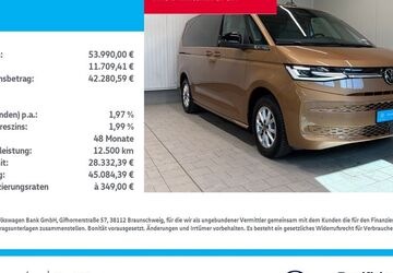 VW T7 Multivan 18.500 km 53.990 &euro; Rostock 18146