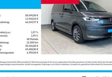VW T7 Multivan 15.950 km 58.490 &euro; Rostock 18146