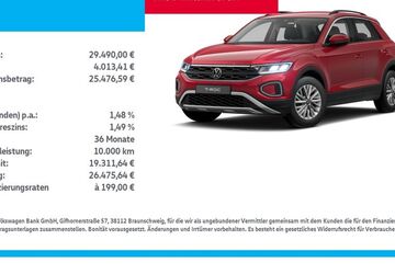 VW T-Roc 9.700 km 29.490 &euro; Rostock 18146